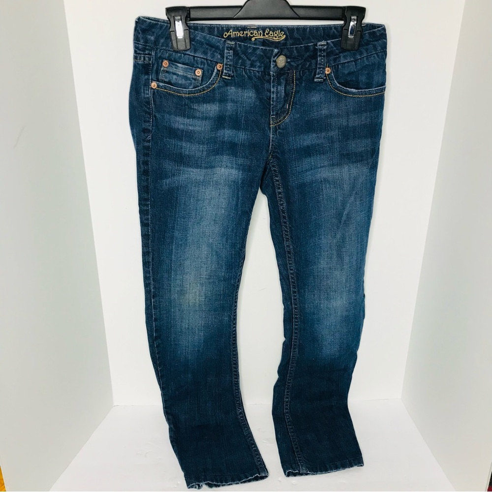 Lot of two American eagle denim jeans women’s size 2 regular - Picture 3 of 10